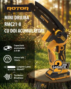 Mini drujba ROTOR RMC21-8