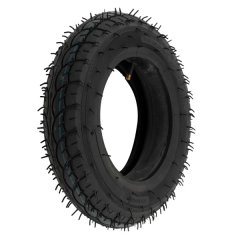 Anvelopa cu tepi pentru roaba ROTOR RAC3.5-8/V, 4.00-8, cu camera din cauciuc inclusa