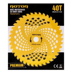 Disc motocoasa Premium cu dinti Vidia Rotor