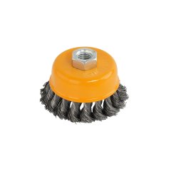Perie de Sarma Tip Cupa cu Noduri Rasucite ROTOR  M14