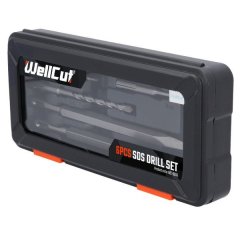 HAMMER DRILL BIT SET WC-SDS6 Wellcut