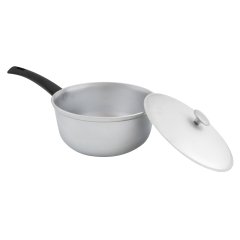 Ceaun din aluminiu alimentar capac si maner, capacitate 5 litri ROTOR