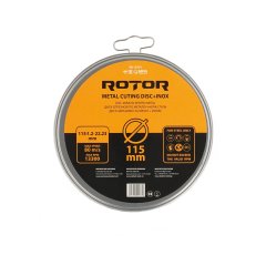 Disc abraziv pentru metal+inox  Set (10 Buc ) ROTOR