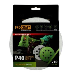Disc abraziv pentru slefuitor cu excentric PROCRAFT compatibil cu EX950EL