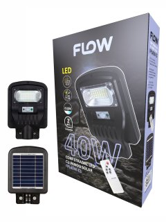 Corp stradal LED cu panou solar FLOW – FPL40W-CS