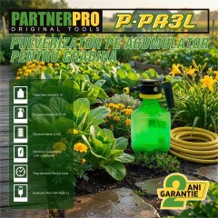 Pulverizator pe acumulator PARTNER PRO P-PA3L