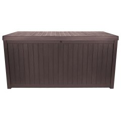 Storage Box Wooden style, coffee, hinges, TM-SBW43H TOUGH MASTER