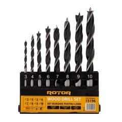 Set burghie pentru lemn ROTOR RBW8