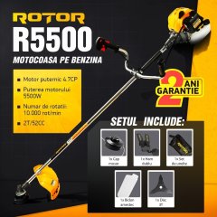 Motocoasa pe benzina R5500 ROTOR