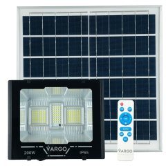 Proiector cu panou solar si telecomanda V-11792 VARGO